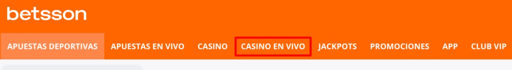 Apuestas en vivo en Betsson Argentina