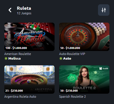 Jugar Ruleta en Betano Casino Argentina