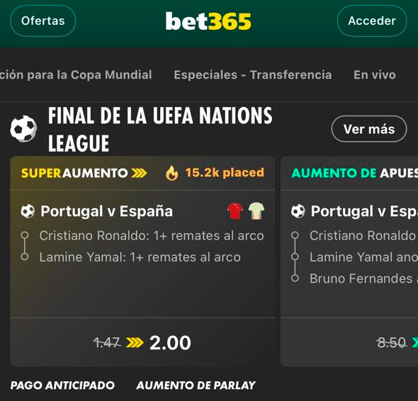 Bet365 App en Argentina - 7