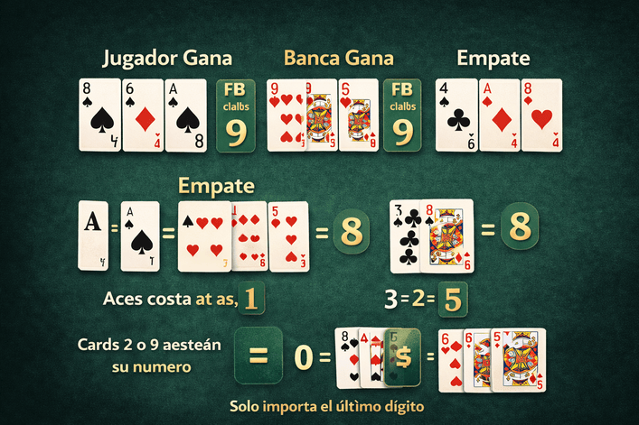 Reglas del Baccarat
